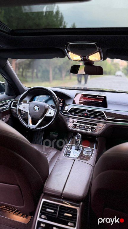 BMW 740, 3.0 L, 2019 il, 149 500 km — Avtomobillər, Bakı (12)