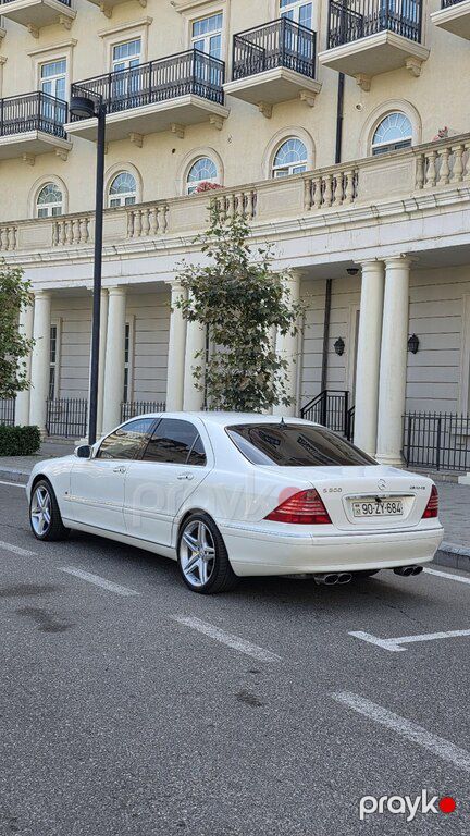 Mercedes S 350, 3.7 L, 2004 il, 360 000 km — Avtomobillər, Bakı (5)