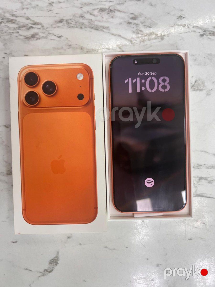 Apple iPhone 17 Pro Max Cosmic Orange 256GB/12GB — Smartfonlar, Bakı (2)
