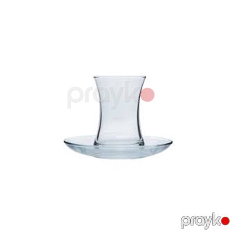 Armudu stəkan dəsti Paşabahçe 96355, şüşə, şəffaf, 160 ml, 6 əd — Bakı