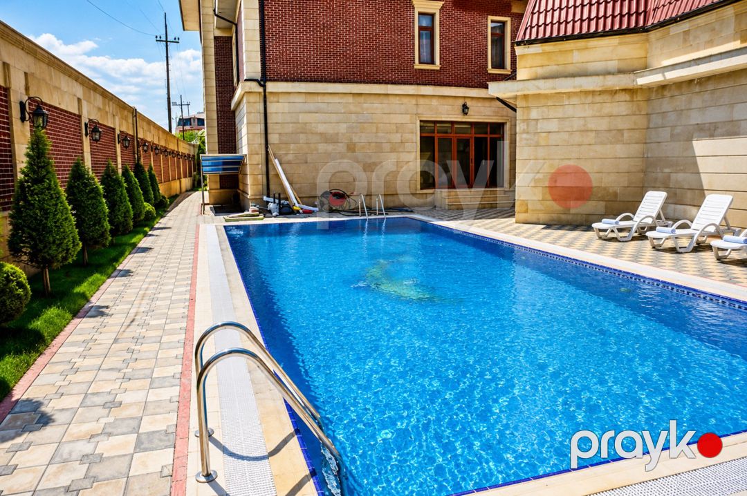Satılır 10 otaqlı həyət evi/bağ evi 1400 m² — Ev, villa, Bakı (6)