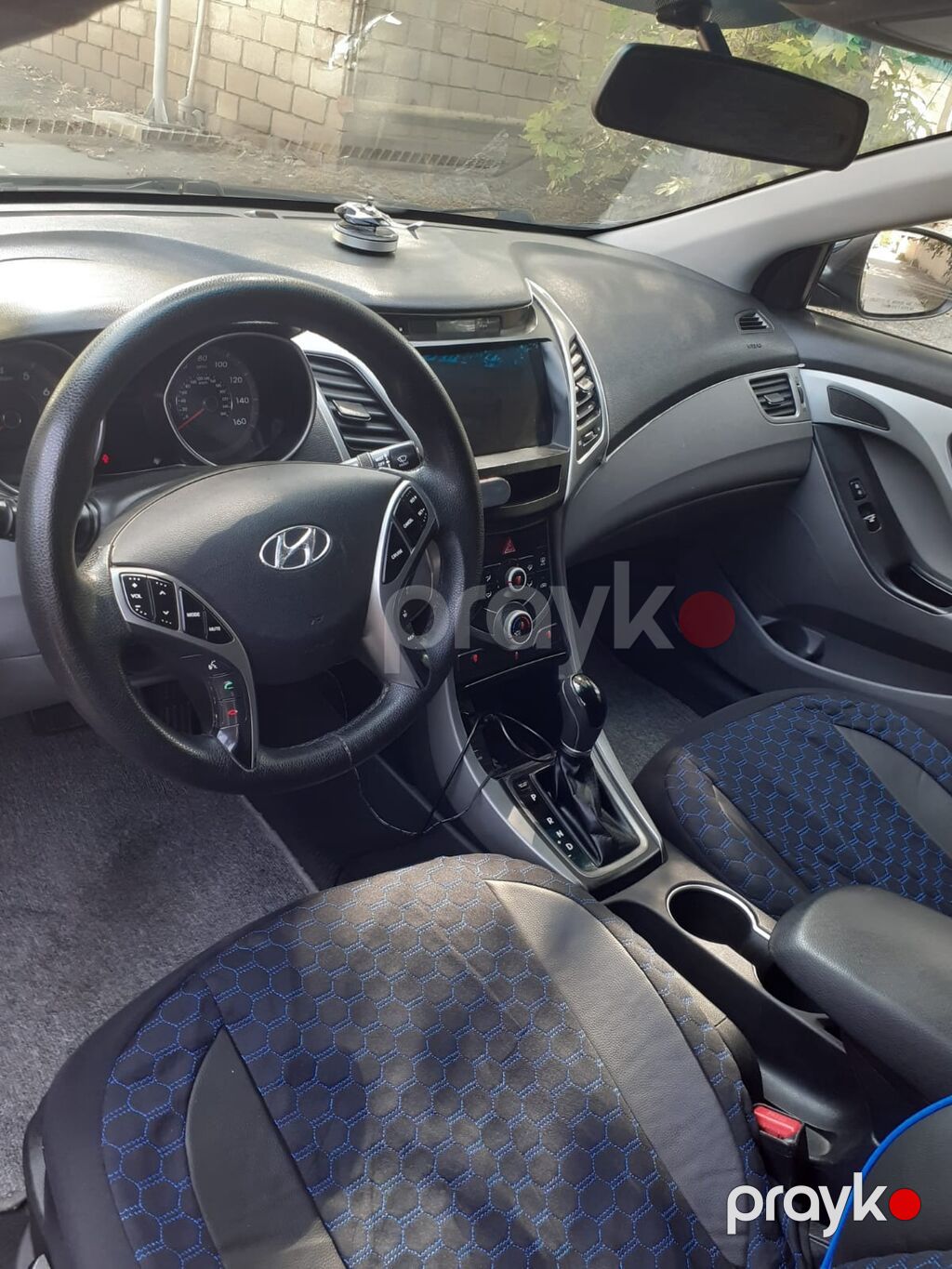 Hyundai Elantra: 1.8 l 2014 il Sedan — Avtomobillər, Bərdə (10)