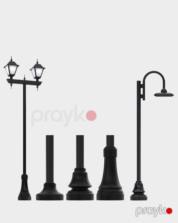 Yol işıq dirəyi — İşıqlandırma, Bakı (2)
