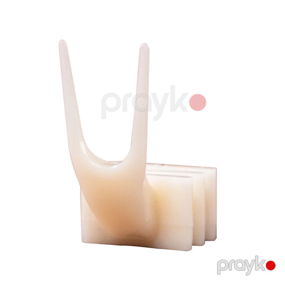 Quş qəfəsi üçün meyvə-tərəvəz tutacağı 12715, ağ, plastik — Mallar, Bakı (2)