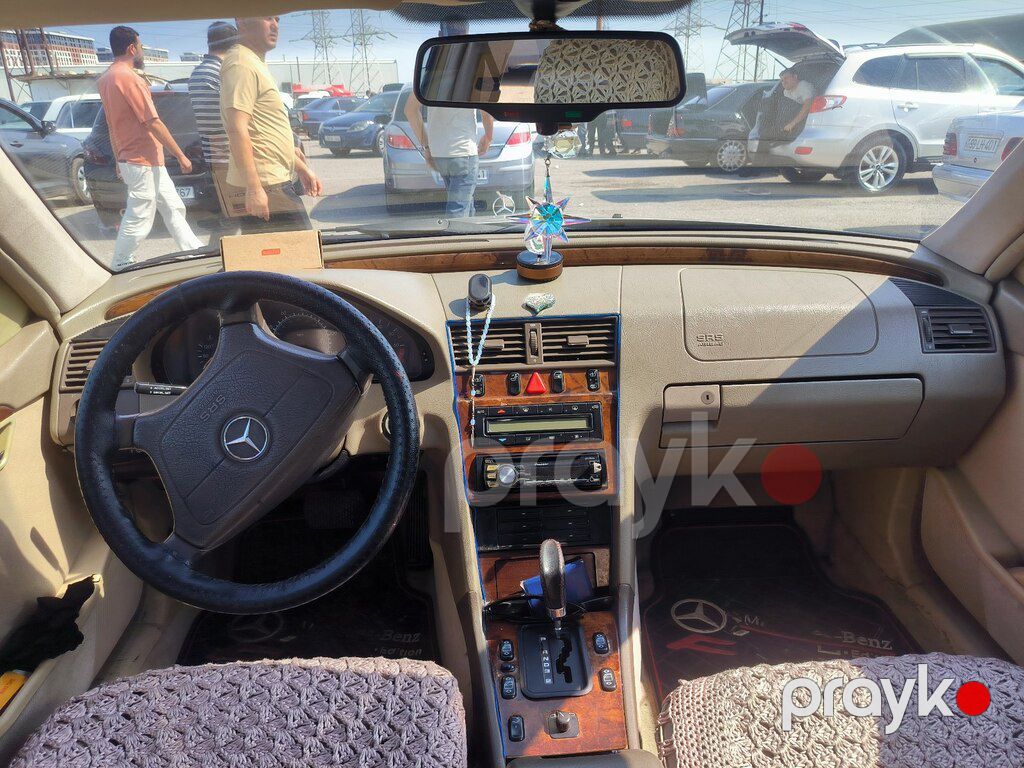 Mercedes C 220, 2.2 L, 1996 il, 390 587 km — Avtomobillər, Bakı (6)