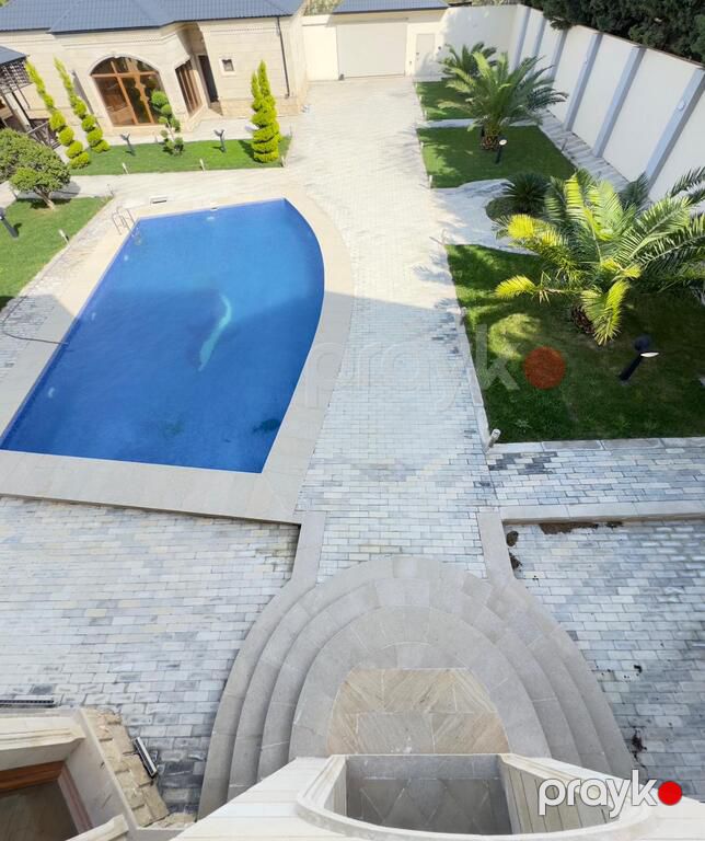 Satılır 6 otaqlı həyət evi/bağ evi 400 m² — Ev, villa, Bakı (9)