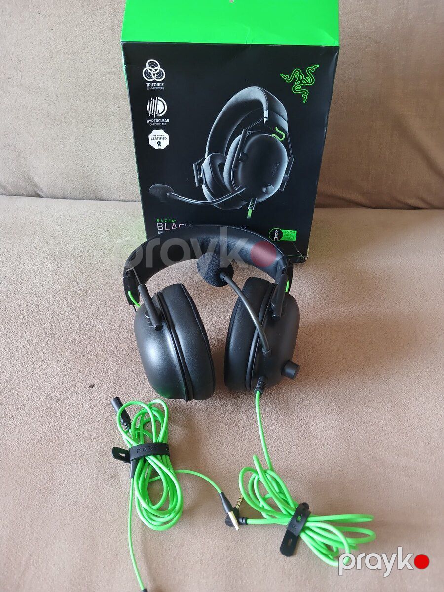 Qulaqlıq Razer BlackShark V2 X — Səs texnikası, Bakı (3)