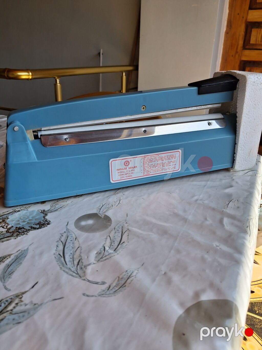 Impuls tipli paket yapışdırıcı (Impulse Sealer) - Model: PFS-300 — Stanoklar, Masallı (2)