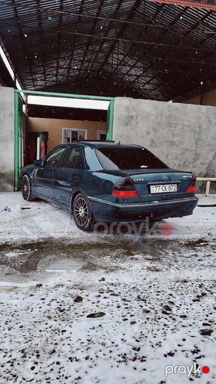 Mercedes C 180, 1.8 L, 1997 il, 267 372 km — Avtomobillər, Şəmkir (2)