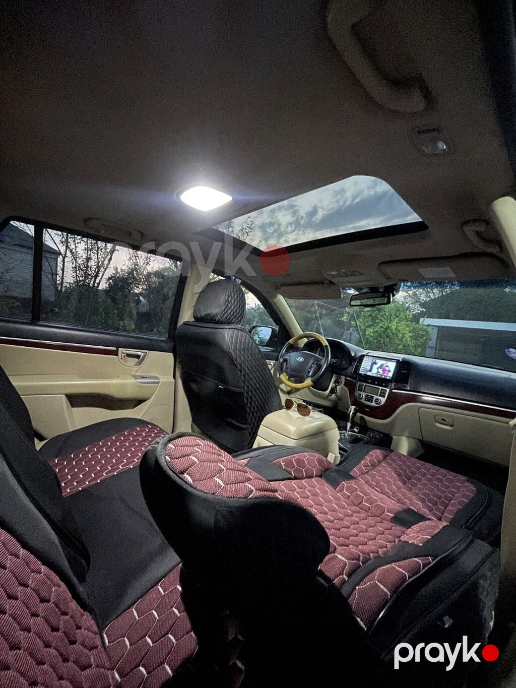 Hyundai Santa Fe: 3.8 l 2009 il Ofrouder/SUV — Avtomobillər, Lənkəran (9)