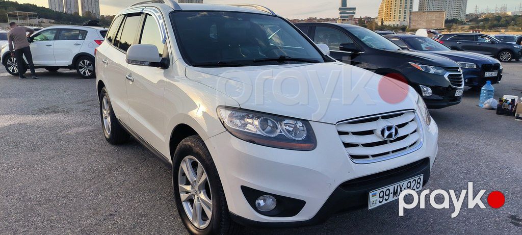 Hyundai Santa Fe, 2.0 L, 2010 il, 280 000 km — Avtomobillər, Bakı (4)