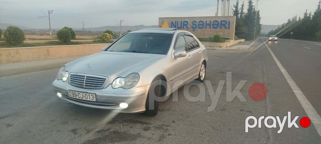 Mercedes C 200, 2.0 L, 2000 il, 345 000 km — Avtomobillər, Mingəçevir (3)