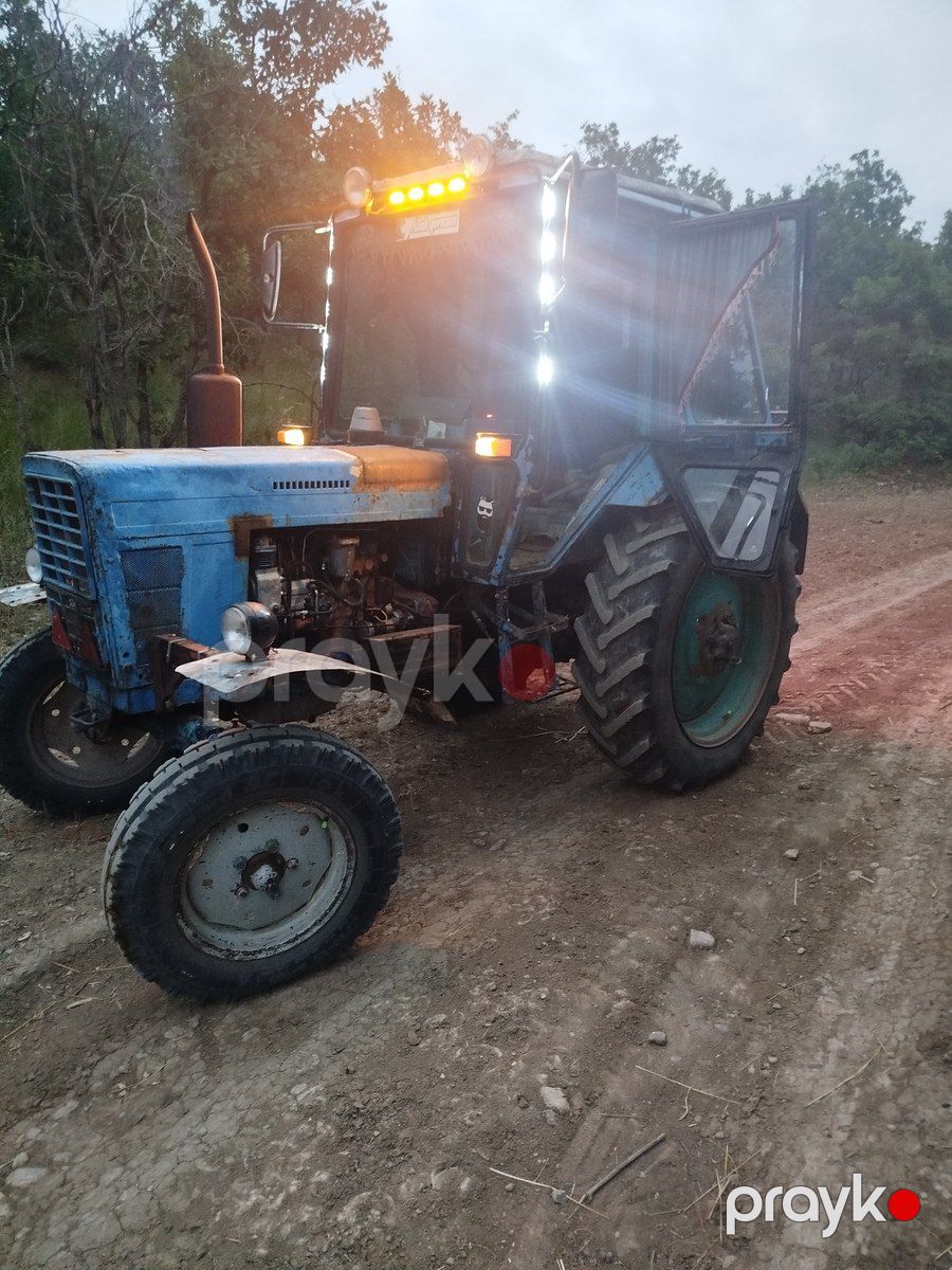 Traktor Belarus MTZ-80, 1990 il — Aqro texnikası, Şabran (3)