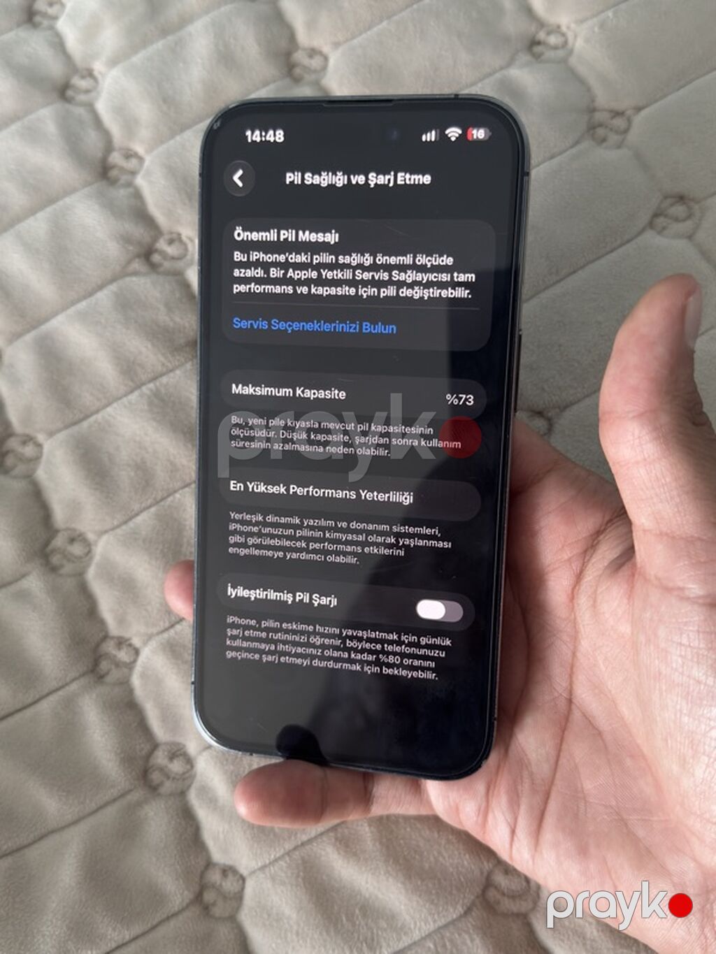 IPhone 14 Pro, Deep Purple, Simsiz şarj — Apple iPhone, Bakı (3)