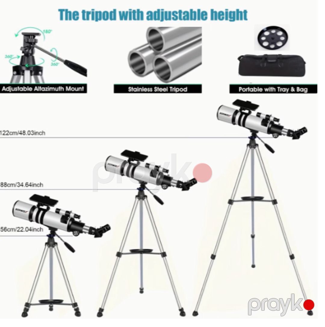 Teleskop Borwolf 80500 — Foto və video texnikası, Bakı (5)