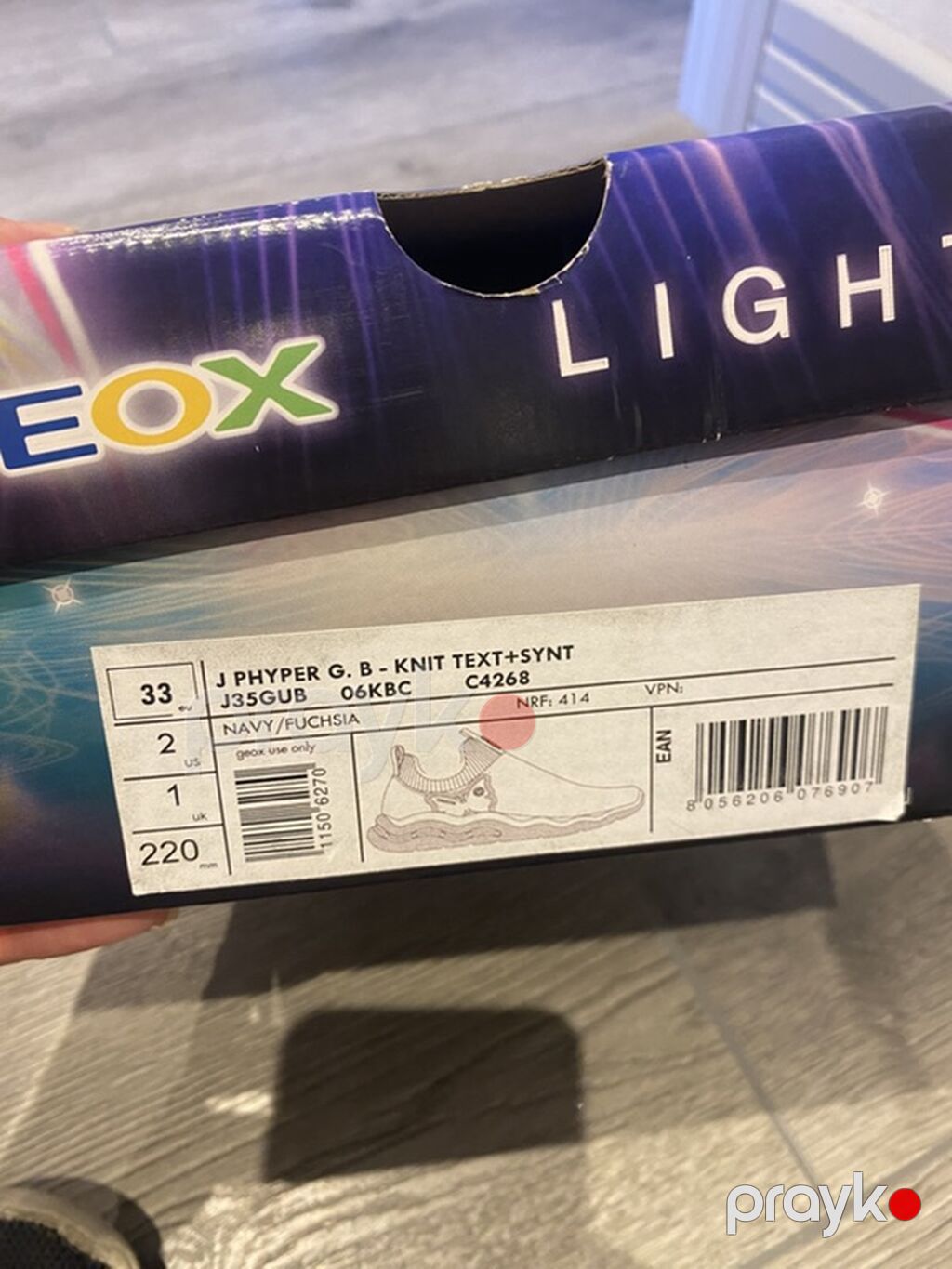 Krossovkalar, Geox, Ölçü: 33, Uniseks — Uşaq ayakkabısı, Bakı (5)