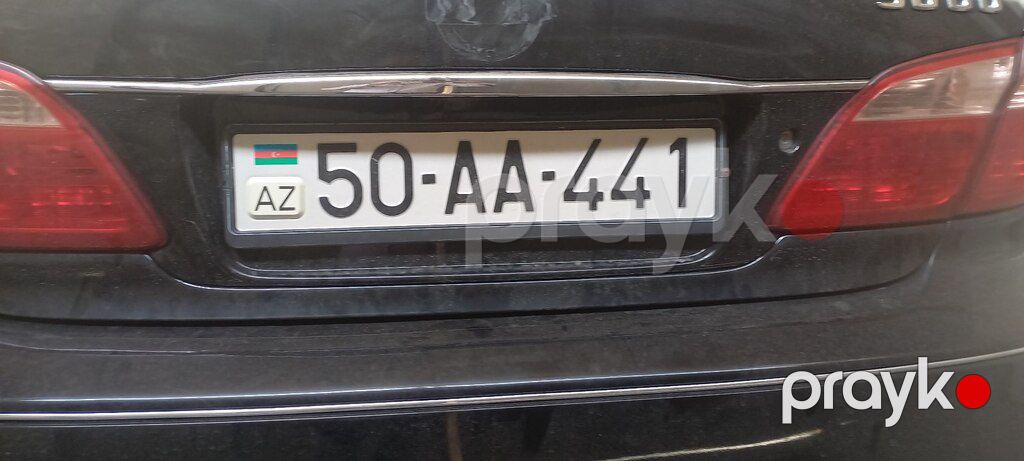 Avtomobil qeydiyyat nişanı - 50-AA-441 — Registriya nömrələri, Sumqayıt (2)