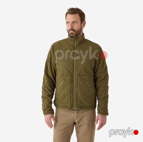 Kişilər üçün qış gödəkçəsi Solognac 500 8891987, zeytun yaşıl, ölçü M — Bakı