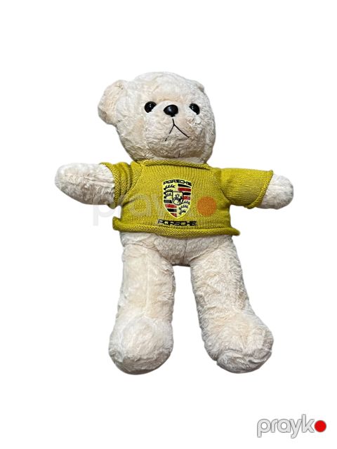 Yumşaq oyuncaq FSY-12047, peluş, ağ/sarı, 35 sm — Bakı