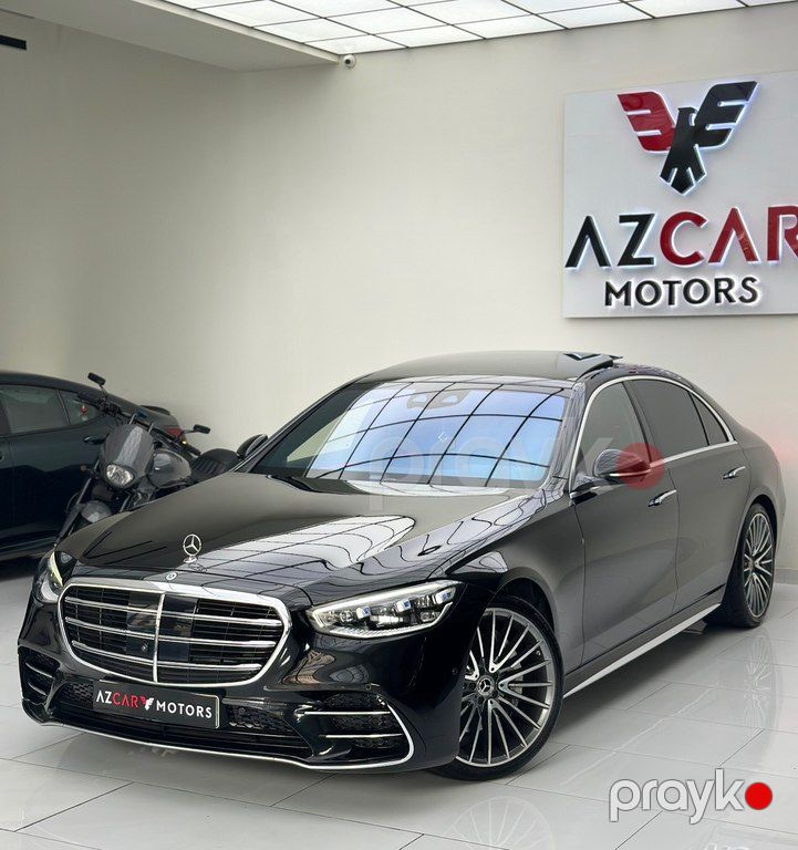Mercedes S 450 d 4MATIC, 3.0 L, 2021 il, 84 000 km — Avtomobillər, Bakı (4)