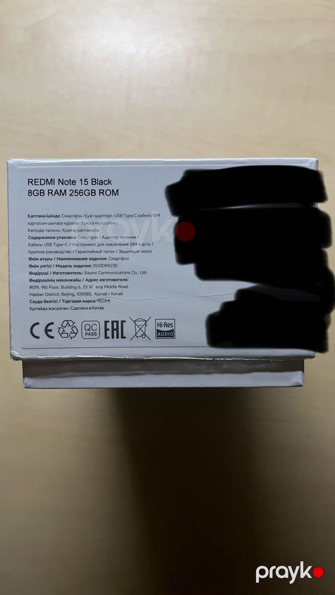 Xiaomi Redmi Note 15 Black 256GB/8GB — Smartfonlar, Bakı (3)