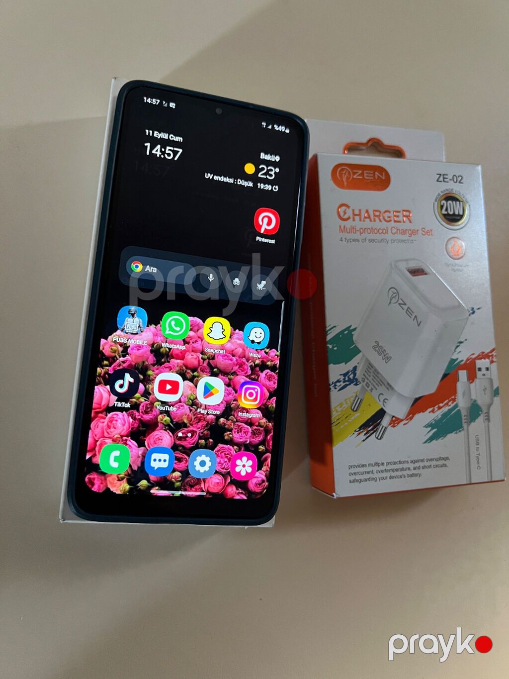 Samsung Galaxy A12, 64 GB, rəng - Qara, Sensor — Samsung, Bakı (3)