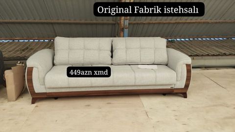 Mebel kateqoriyası: Divan - Original fabrik istehsalı - Model: üç — Dolab Taxt Çarpayı Mebel Fabriki ✨Əfsanə.x — Sofas