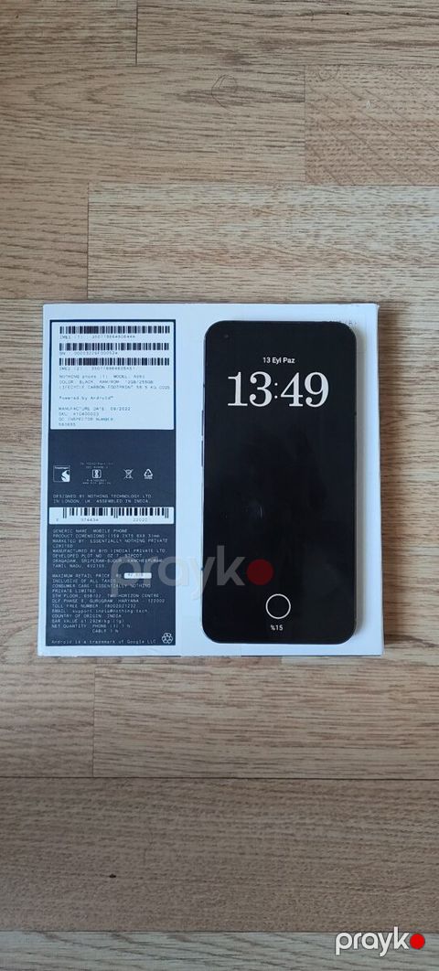 Nothing Phone (1) Black 256GB/12GB — Bakı