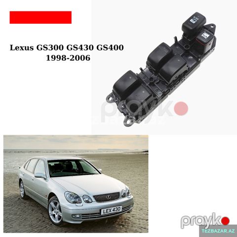 Lexus Gs300 üçün şüşə qaldıran knopka blok satılır — Bakı