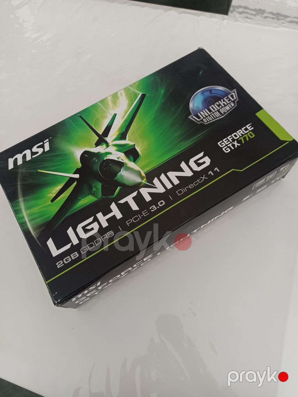 MSI GeForce GTX 770 Lıghtnıng videokartı Videokartda problem var — Qrafik kartlar, Gəncə (4)
