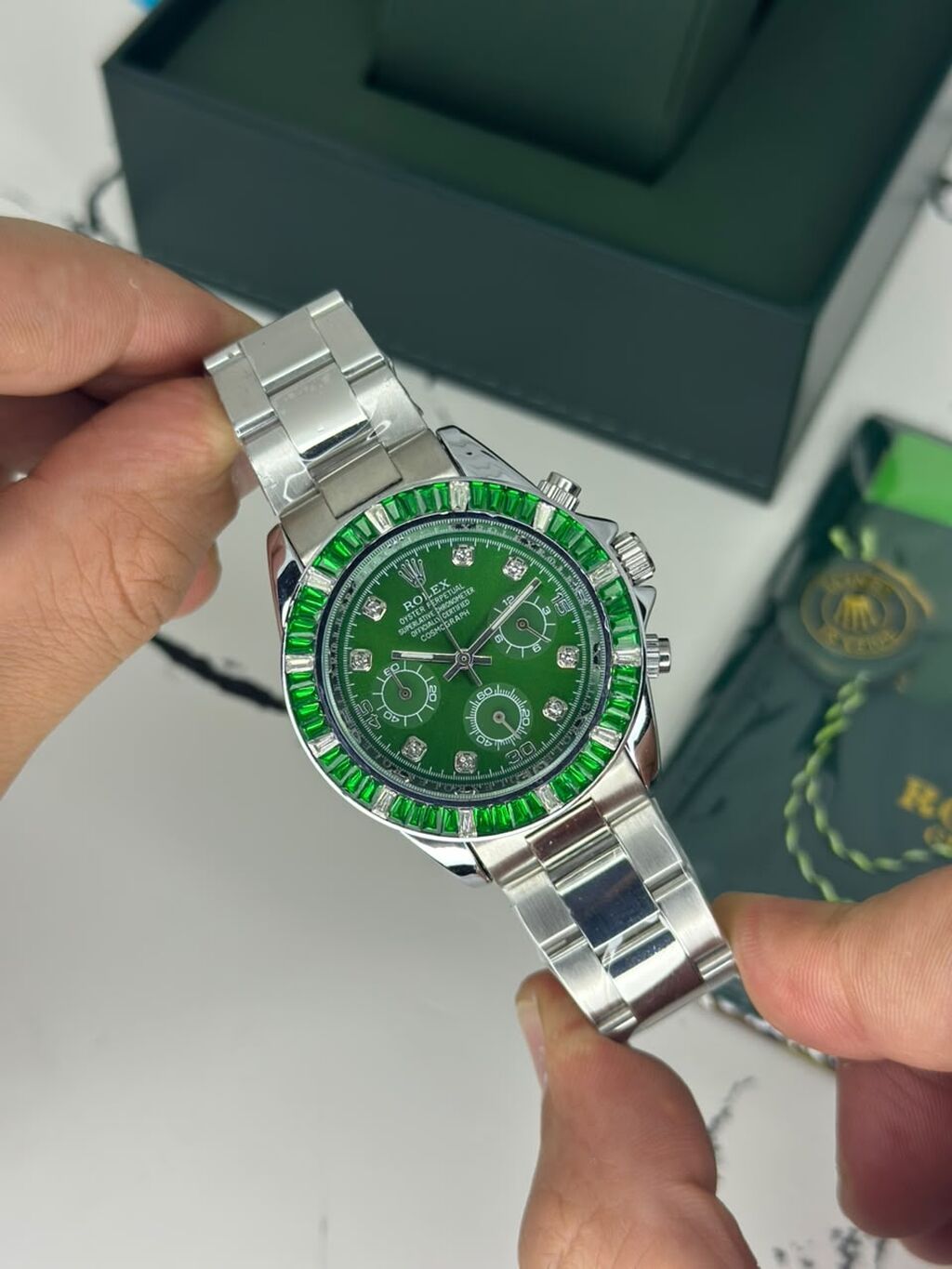 Yeni, Qol saatı, Rolex, rəng - Gümüşü — Qol saatları, Bakı (6)