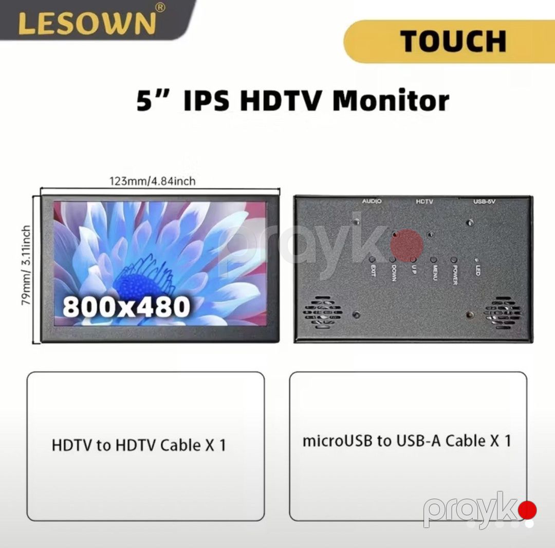 Lesown 5 inç sensor universal ekranı — Kompüterlər və noutbuklar, Bakı (7)