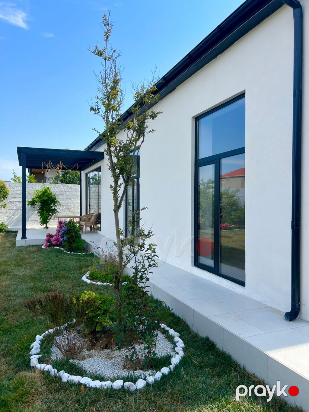 Novxanıda bağ satılır 6 sot 120 kvadratmetr 3 otaq tam təmirli paket — Ev, villa, Bakı (7)