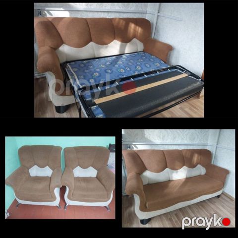 İşlənmiş, Divan, 2 kreslo, Açılan — Digah