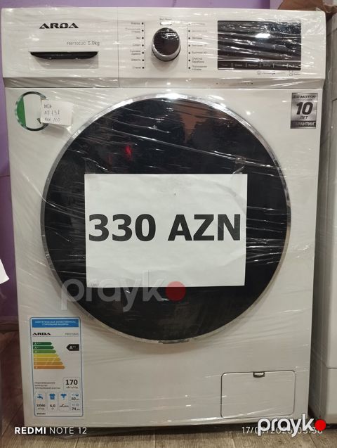 Arda F60110SUC paltaryuyan maşın - Yük: 6.0 kq - Enerji sinfi: A+ — Bakı