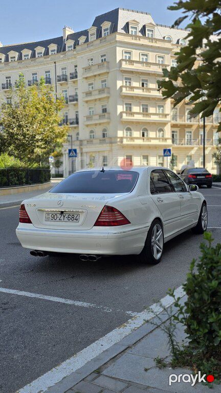 Mercedes S 350, 3.7 L, 2004 il, 360 000 km — Avtomobillər, Bakı (6)