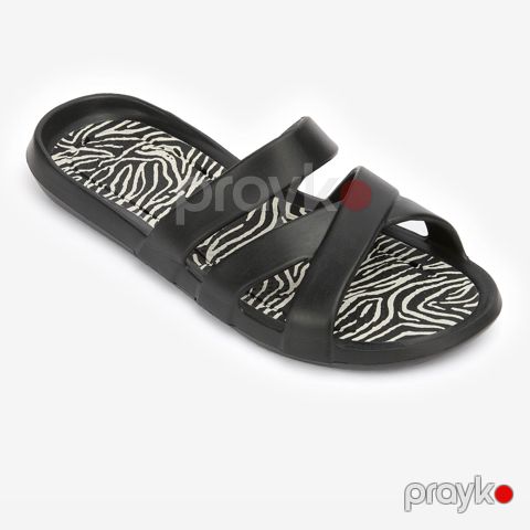 Qadın üçün hovuz tərliklər Decathlon Nabaiji Slap 500 Zebra, ölçü 35-36 — Bakı