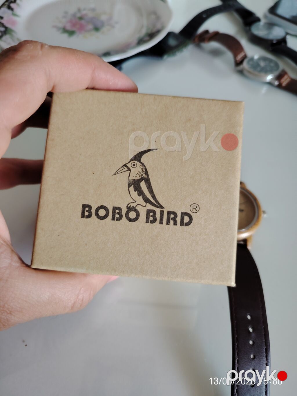 Bobo bırd taxta saat whatsappla əlaqə saxlayın mənlə, nömrə ancaq — Qol saatları, Bakı (2)