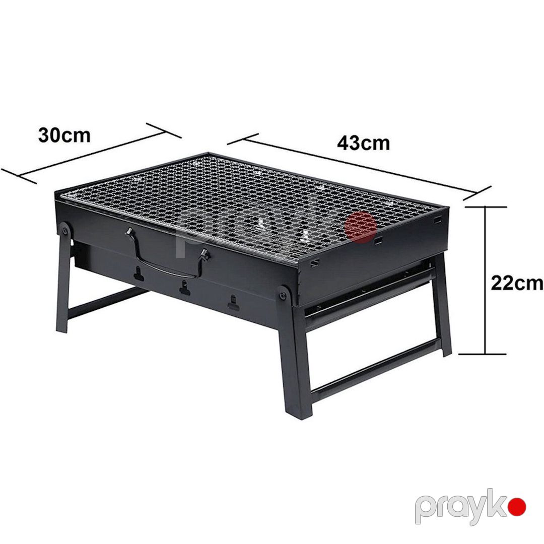 Mangal Dawn To Dusk Barbecue mesh charcoal Grill, 43x30 sm, qara — Mallar, Bakı (2)