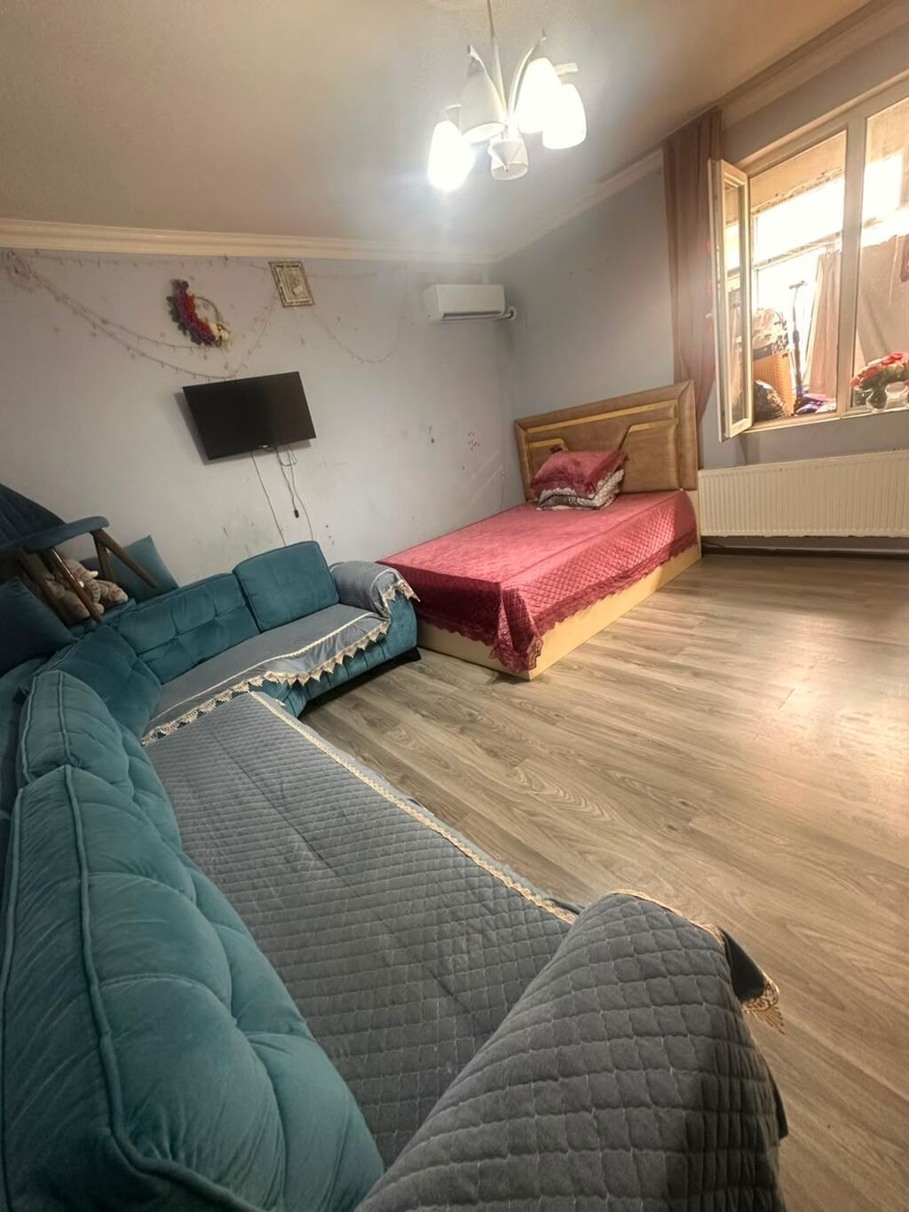 1 otaqlı, Yeni tikili, 42 kv. m — Mənzil, Digah (9)