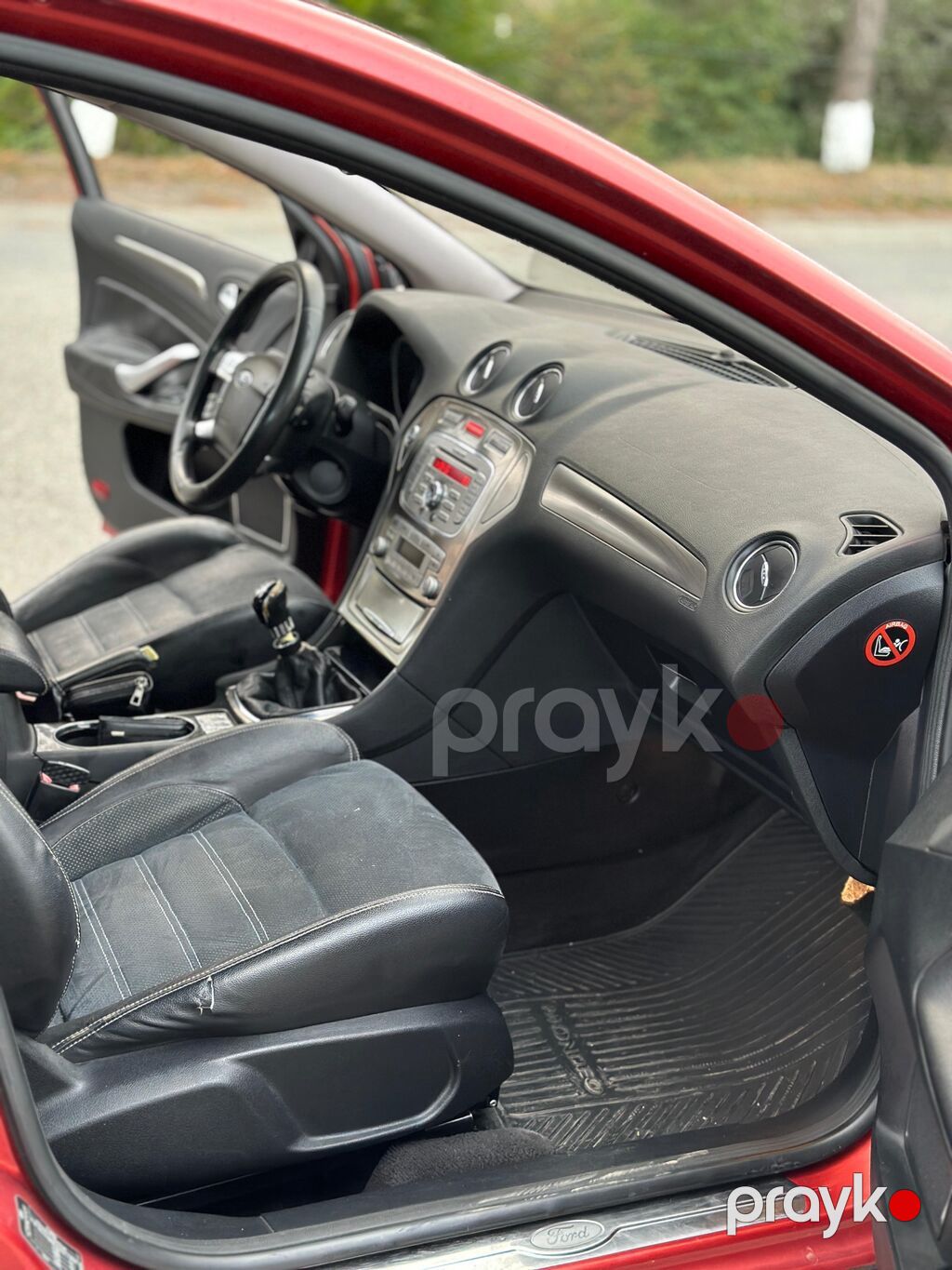 Ford Mondeo liftback, qırmızı rəng. - Kuzov: 5 qapılı liftback — Avtomobillər, Qusar (6)