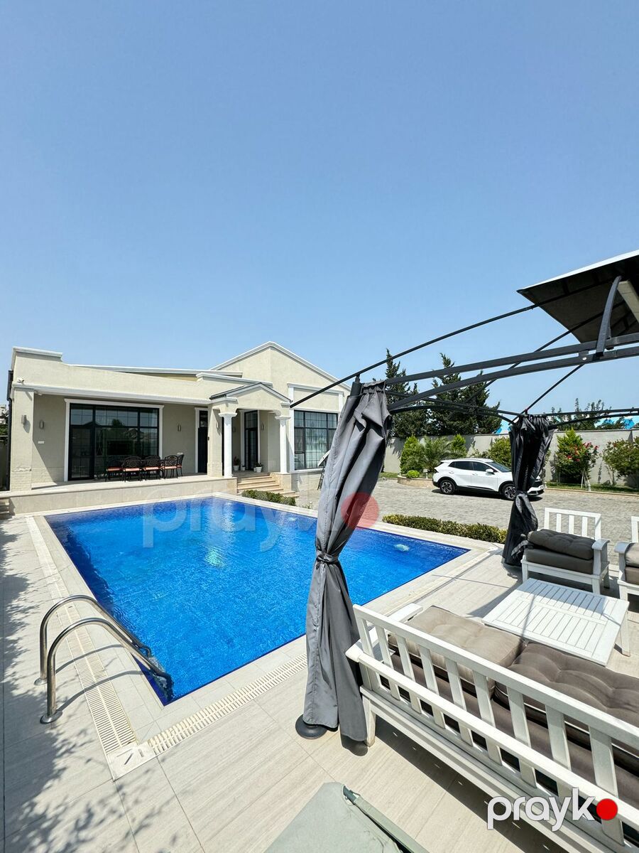 Satılır 5 otaqlı həyət evi/bağ evi 400 m² — Ev, villa, Bakı (3)