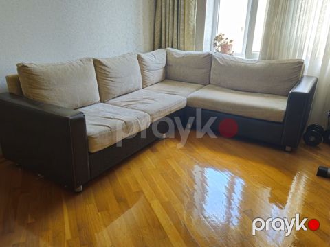Künc divan və açılıb-bağlanan masa dəsti - Künc divan: L formalı, sağ — Bakı