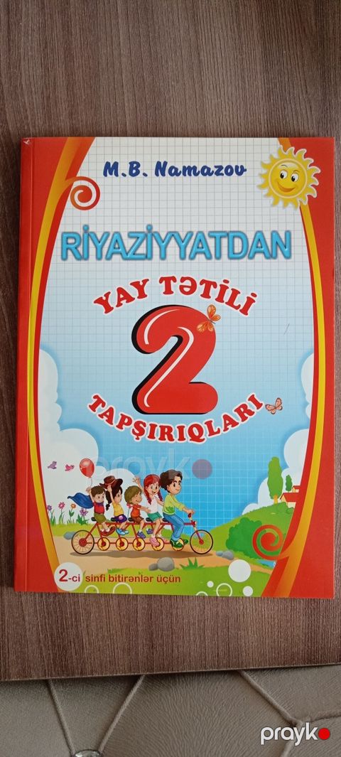 Bakıxanov qəs. “Riyaziyyatdan Yay Tətili Tapşırıqları – 2” (M.B — Bakı