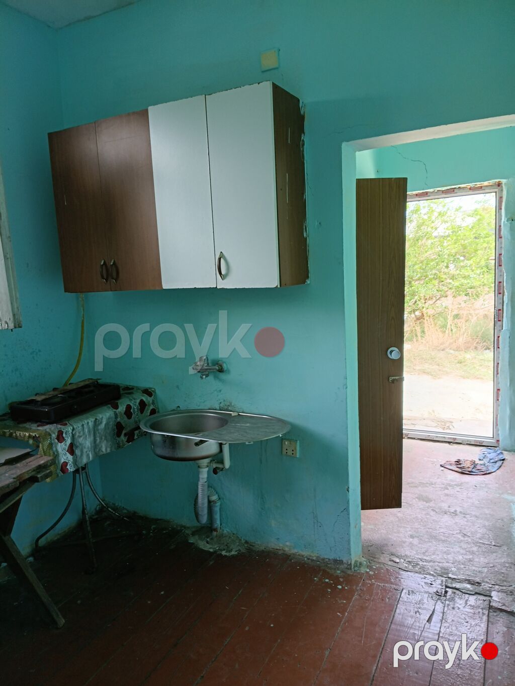 Kirayə üçün kiçik həyət evi (1 otaq) - Plan: 1 geniş otaq — Ev, villa, Masazır (5)