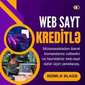 Professional WEB saytların hazırlanması — Bakı