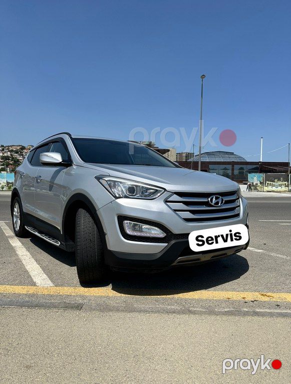 Hyundai Santa Fe, 2.4 L, 2013 il, 252 000 km — Avtomobillər, Bakı (4)