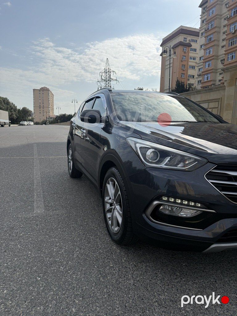 Hyundai Santa Fe, 2.0 L, 2016 il, 191 254 km — Avtomobillər, Bakı (4)