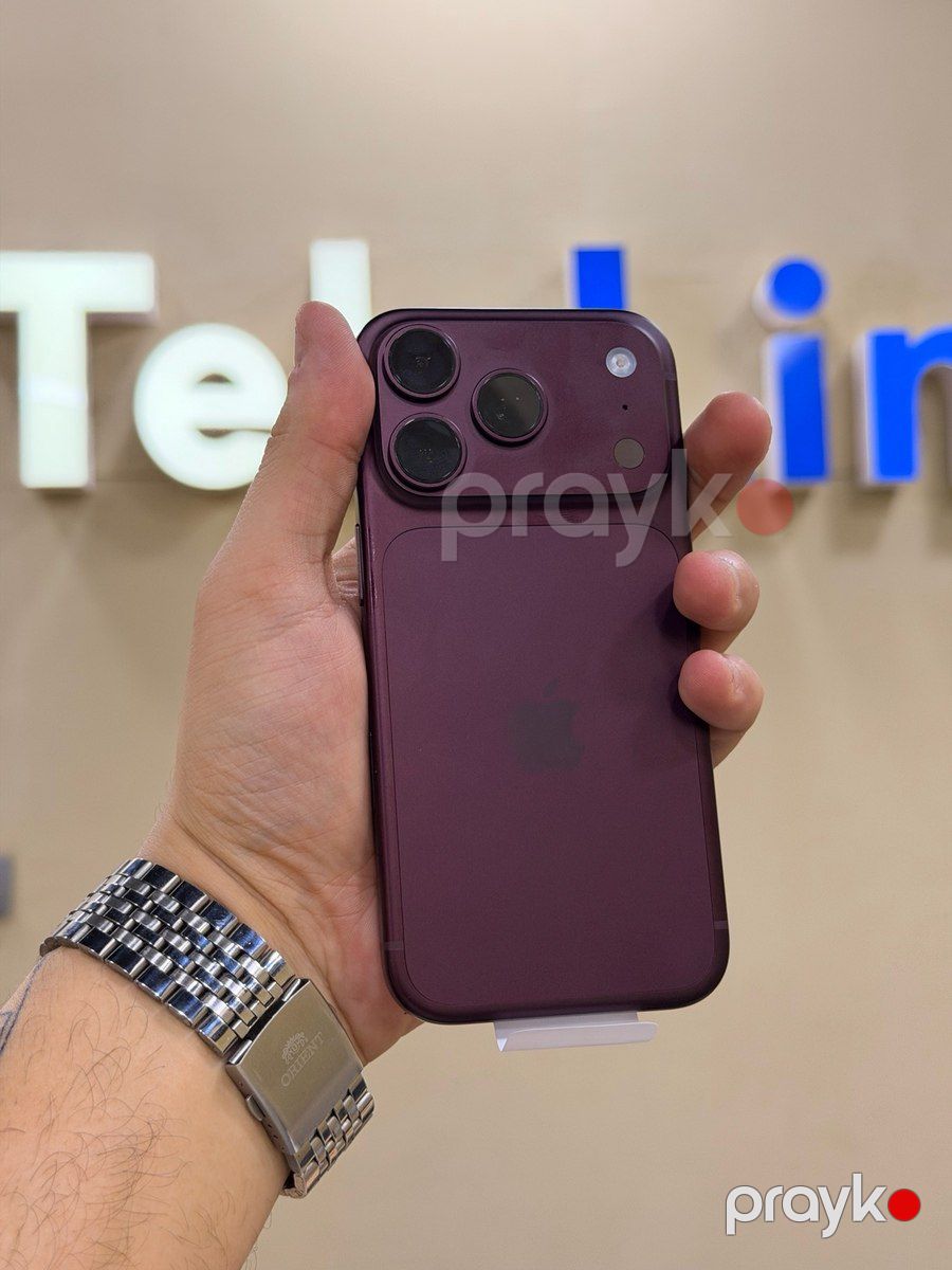 Apple iPhone 18 Pro Burgundy 256GB/12GB — Smartfonlar, Bakı (4)