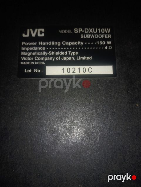 JVC SP-DXU10W subwoofer və akustik sütunlar dəsti - Brend: JVC — Liman